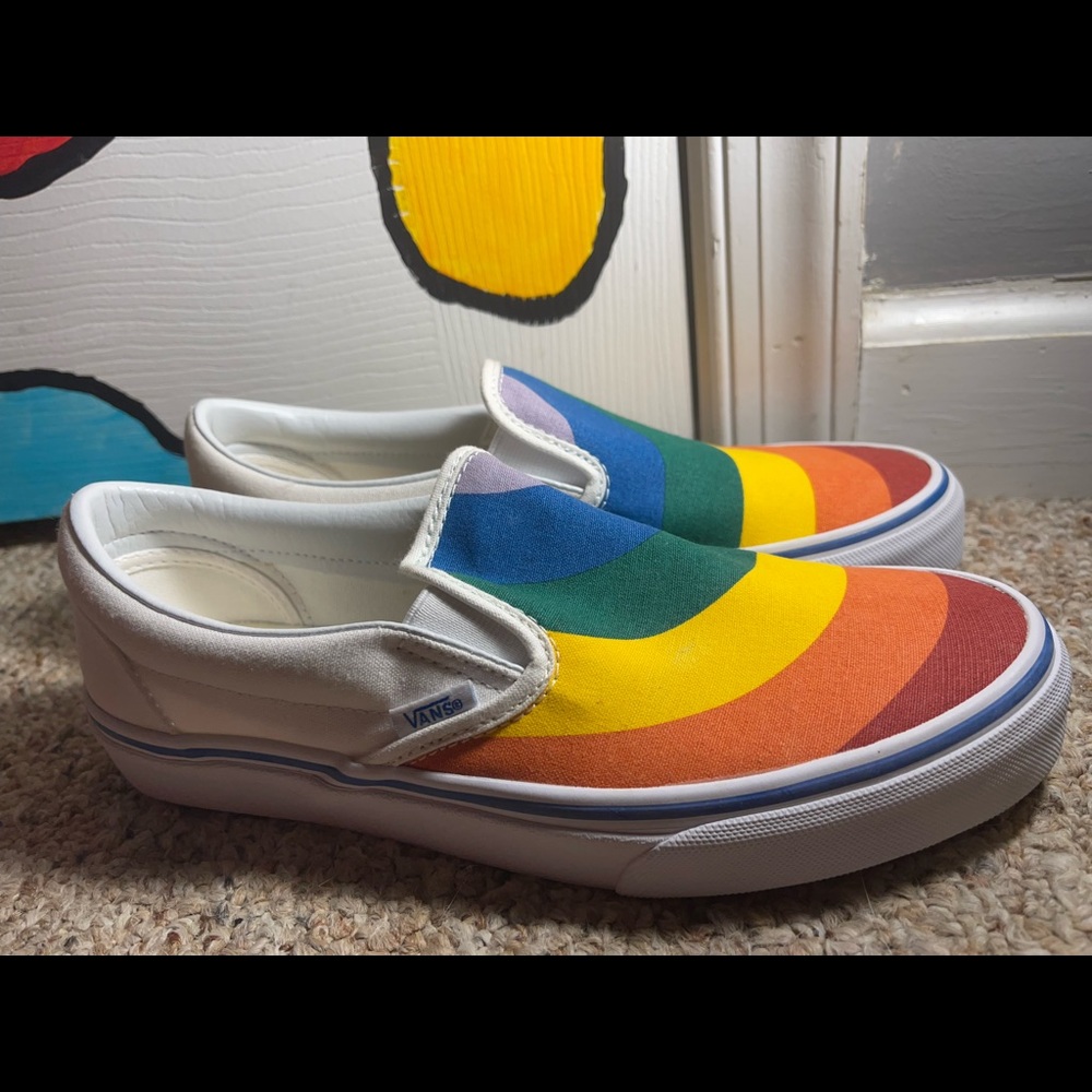Rainbow vans